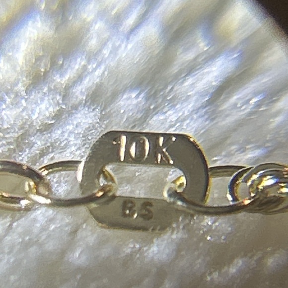 10k Gold Rope Chain Necklace - Picture 3 of 10